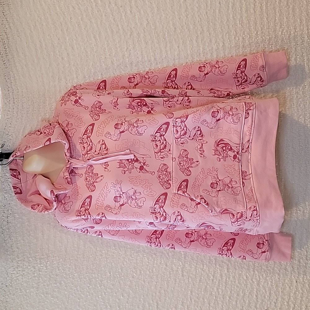 Marvel Pullover Hoodie Women's Size L in pink